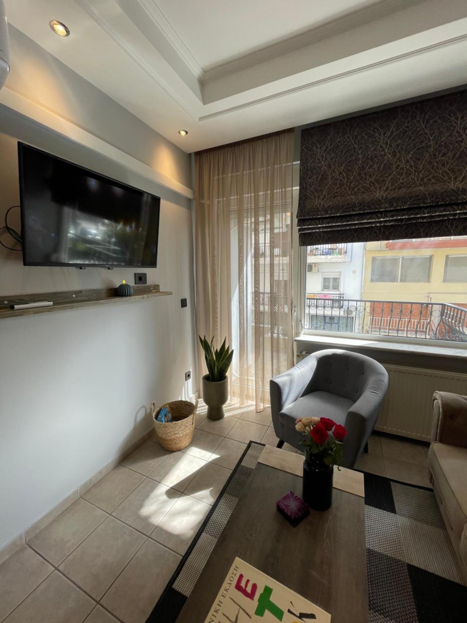 Apartamento Business Flat Stavroupoli Tesalónica Exterior foto